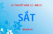 Tính chất vật lý của Sắt (Fe), tính chất hóa học của Sắt...